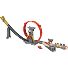 Load image into Gallery viewer, Disney/Pixar Cars XRS Rocket Racing Super Loop Race Set With Lightning McQueen