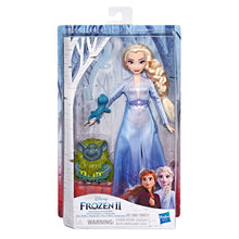 Load image into Gallery viewer, Disney Frozen 2 Elsa Fashion Doll Playset with Pabbie &amp; Salamander
