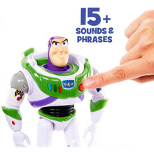 Load image into Gallery viewer, Disney Pixar Toy Story True Talkers Buzz Lightyear with 15+ Phrases
