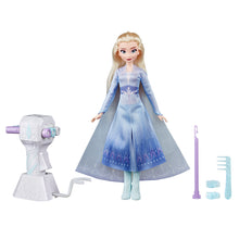 Load image into Gallery viewer, Disney Frozen 2 Sister Styles Long Hair Elsa Fashion Doll with Automatic Hair Braiding Tool
