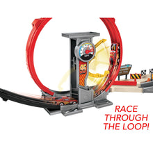 Load image into Gallery viewer, Disney/Pixar Cars XRS Rocket Racing Super Loop Race Set With Lightning McQueen
